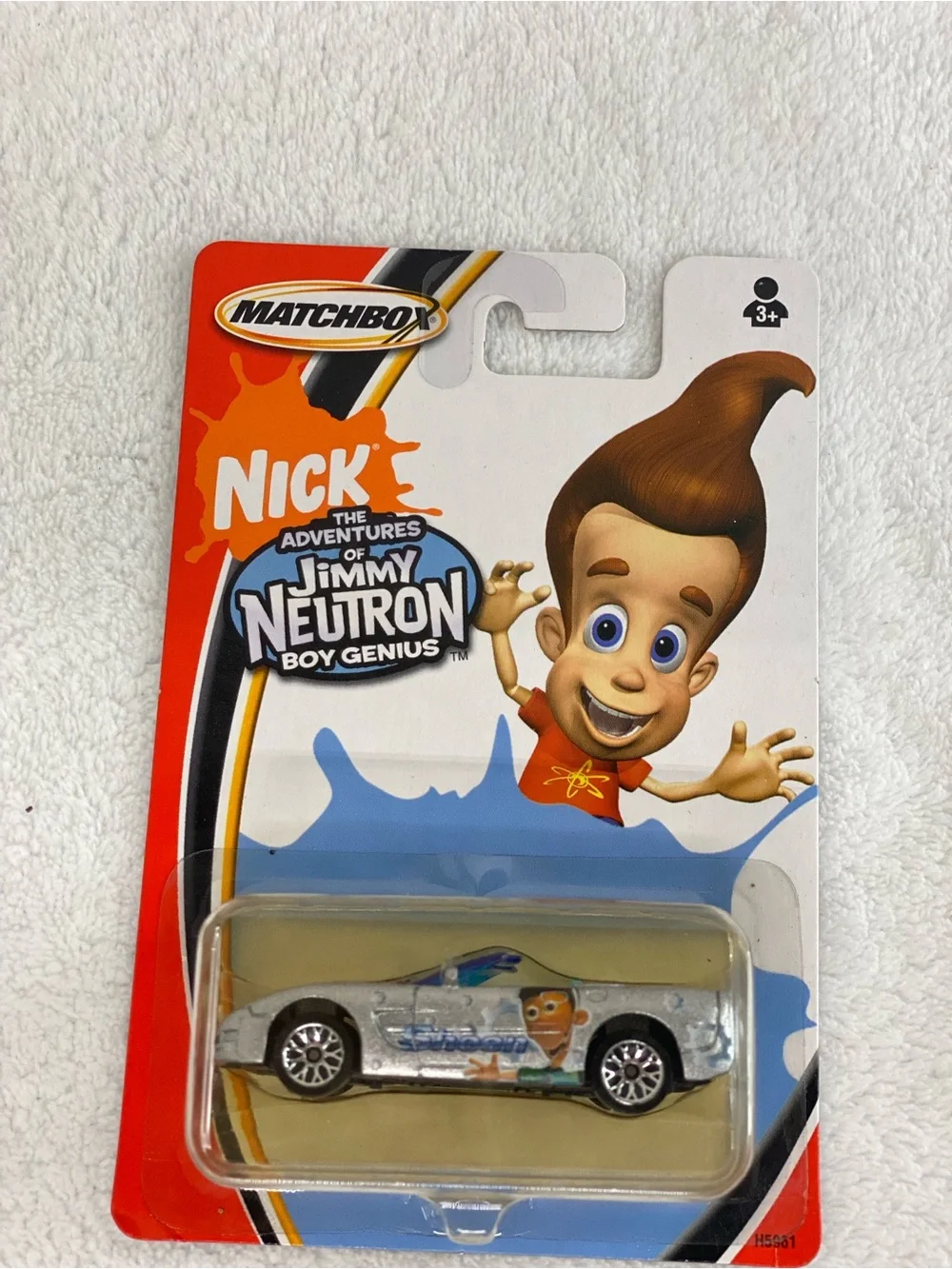 Matchbox Adventures of Jimmy Neutron Boy Genius Convertible 1:64 Diecast Car NEW
